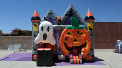 5 in 1 Ghost and Pumpkin Bounce House Combo